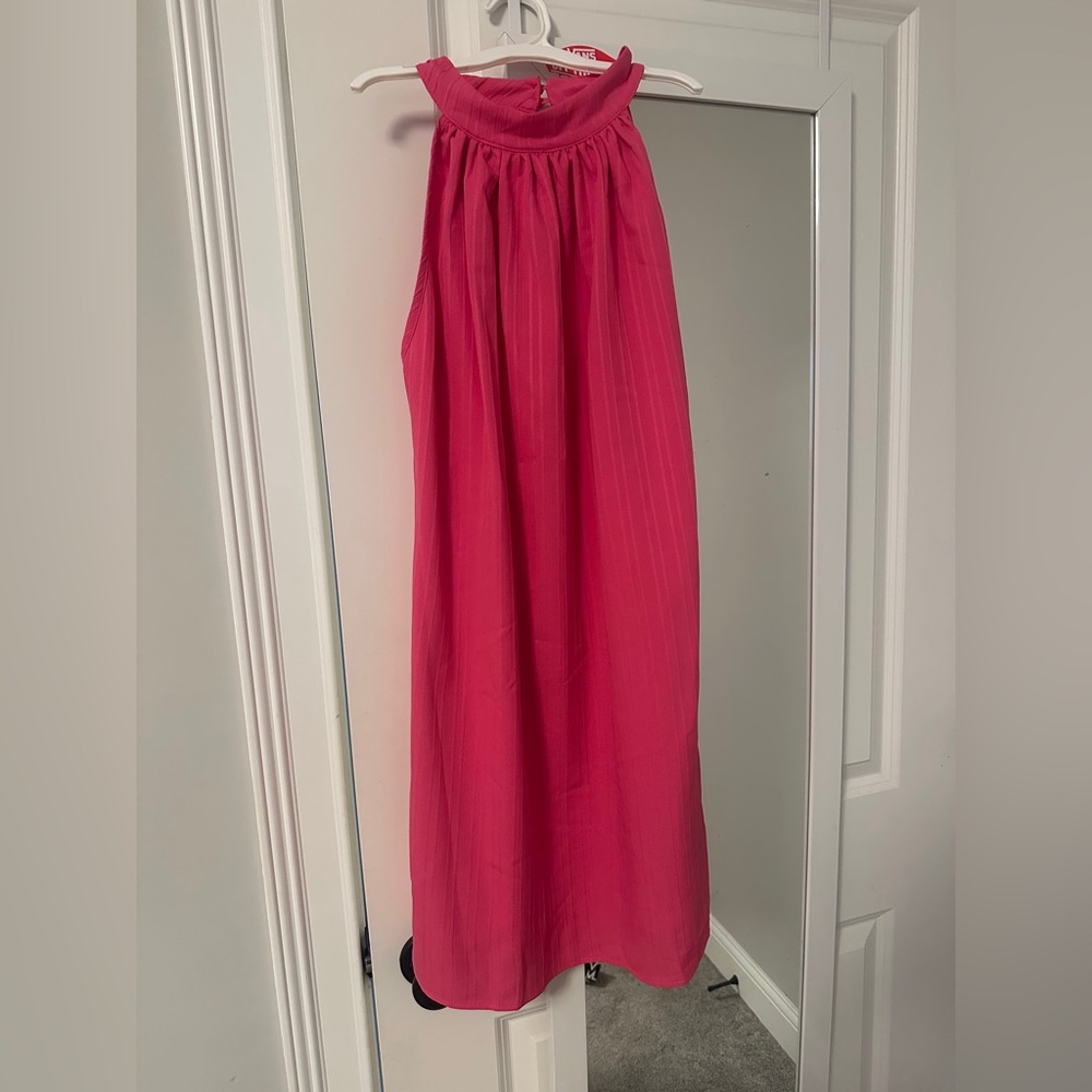 Long Pink Dress // size small